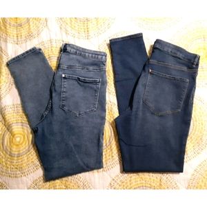 H&M High Waist Stetch Jeans